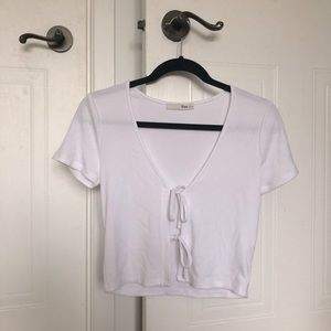 Wilfred Free Aritzia Tie-up Shirt